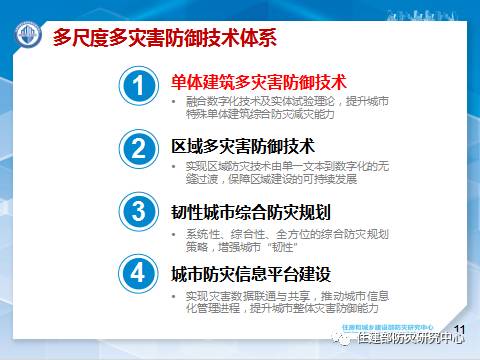 消防學術：李引擎-《城市工程建設綜合防災技術與應用研究》